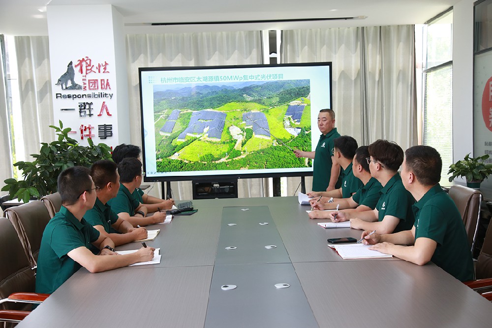 公司在建项目方案讨论会