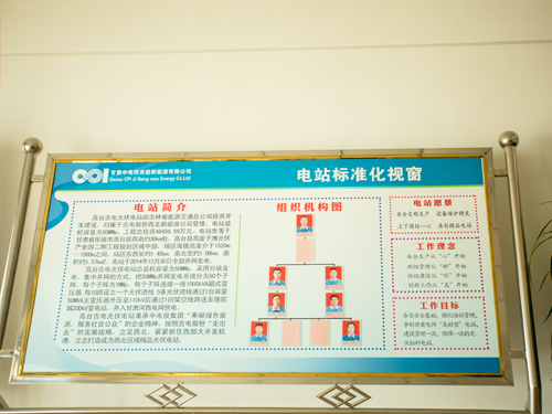 高台电站标准化视窗