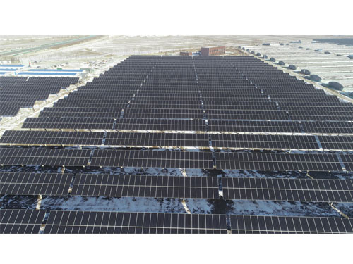 光伏设施并网成功