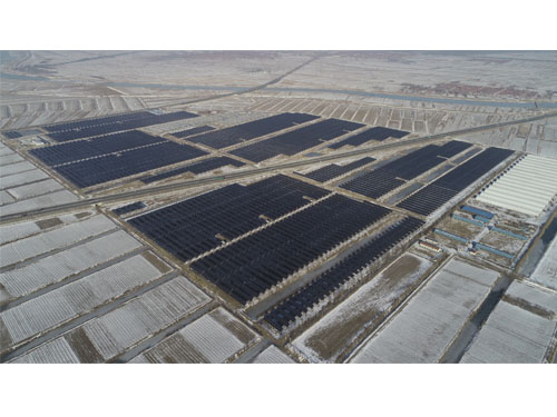 潍坊市寒亭光伏项目航拍