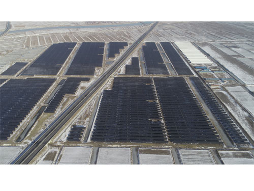 潍坊市寒亭光伏项目航拍