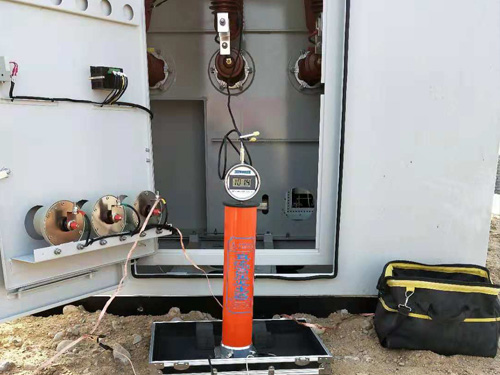 避雷器泄露试验检测现场